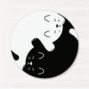Mouse pad personalizat rotund