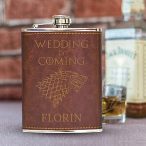 Flasca personalizata – Wedding is coming