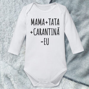 Body personalizat mama + tata + carantina