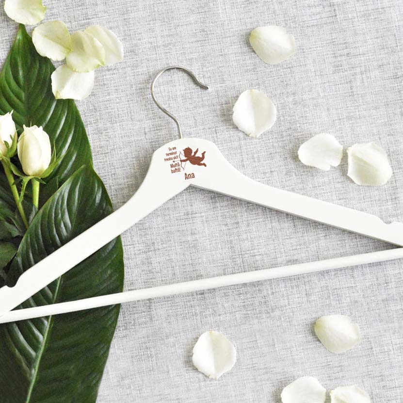 Umeras personalizat Cupidon mireasa