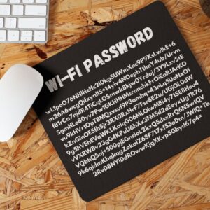 Mouse Pad personalizat WIFI password