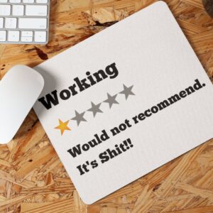 Mouse Pad personalizat Working rating
