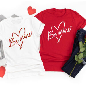 Set tricouri personalizate cuplu Be Mine 2
