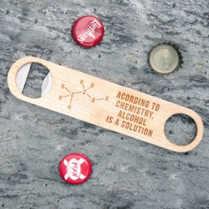 Desfacator personalizat acording to chemistry, alcohol is a solution 4