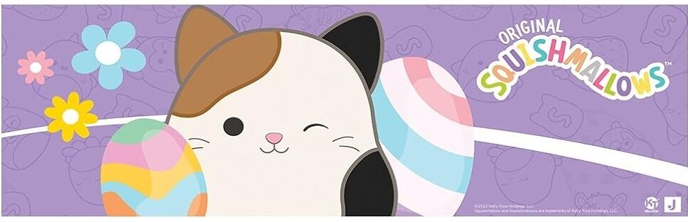 Jucarie de plus Squishmallows Paste - veverita Sydnee, 19 cm
